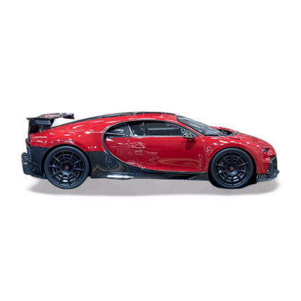 Bugatti Chiron Pur Sport 10/69 1:18 Italian Red Diecast Model Car | MR Collection - collectible scale model car