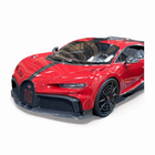 Bugatti Chiron Pur Sport 10/69 1:18 Italian Red Diecast Model Car | MR Collection - detailed collector display model