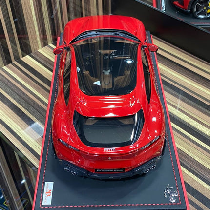 MR Collection 1/18 Ferrari Purosangue 25/149 Rosso Red Diecast Model Car - collector edition scale model