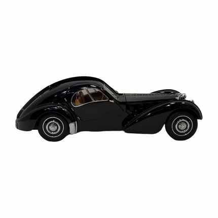 AutoArt Bugatti 57S Atlantic 1938 Black 1:18 Diecast Model Car - detailed die-cast style model