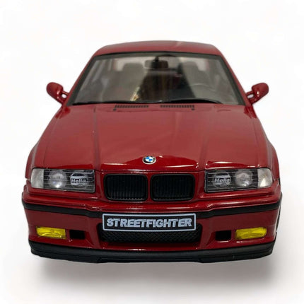 Solido 1:18 BMW M3 E36 Coupe Red Diecast Model Car - premium collector scale model