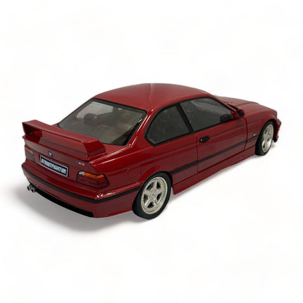 Solido 1:18 BMW M3 E36 Coupe Red Diecast Model Car - fine detailed model replica