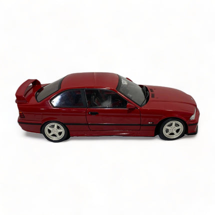 Solido 1:18 BMW M3 E36 Coupe Red Diecast Model Car - collectible scale model car