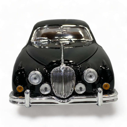1/18 Diecast Bongo Jaguar Mark II BLACK 1959 Scale Model Car - collectible scale model car