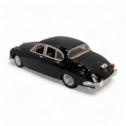 1/18 Diecast Bongo Jaguar Mark II BLACK 1959 Scale Model Car - scale model for display