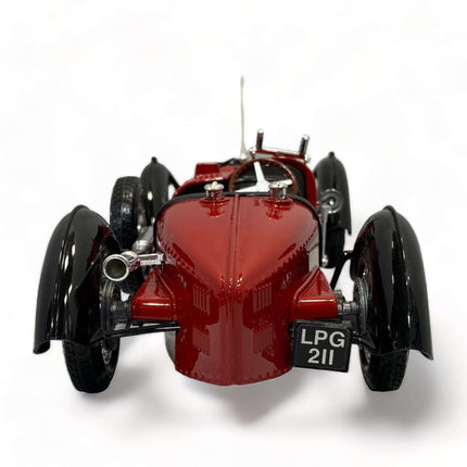 Bongo Bugatti Type 59 1934 1:18 Red Diecast Model Car - collector edition scale model
