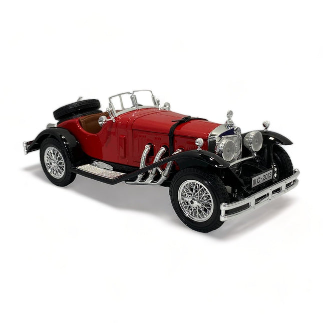 Bongo Bugatti Type 59 1934 1:18 Red Diecast Model Car - detailed collector display model