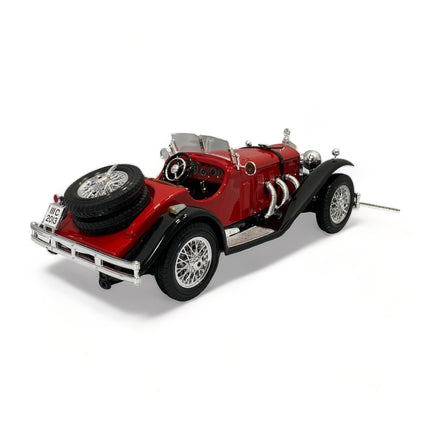 Bongo Bugatti Type 59 1934 1:18 Red Diecast Model Car - scale model collectible piece