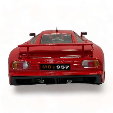 Bburago Bugatti EB 110 1:18 Diecast Model Car Red - detailed die-cast style model
