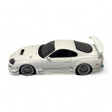 Ignition Model Toyota Supra MK4 1:18 Diecast Model Car White - fine detailed model replica