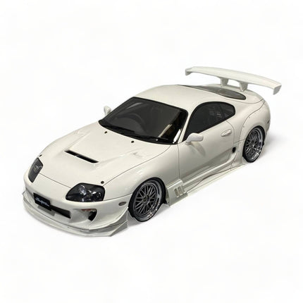 Ignition Model Toyota Supra MK4 1:18 Diecast Model Car White - detailed collector display model