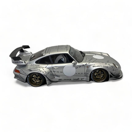 1/18 Diecast Porsche 993 Rauh-Welt Ignition Model Miniature Car - studio product photo of the scale model