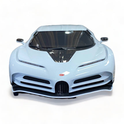 MR Collection 1/18 Bugatti Centodieci White Diecast Model Car - scale model for display