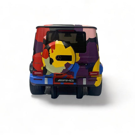 Motor Helix Mercedes-Benz AMG G63 2021 1/18 Camouflage Resin Model - scale model for display