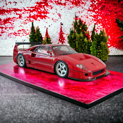 1/18 Diecast GT Spirit Ferrari F40  - Red (Limited Edition) Scale Model Car - detailed collector display model