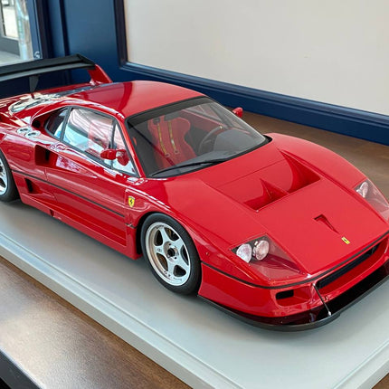 1/18 Diecast GT Spirit Ferrari F40  - Red (Limited Edition) Scale Model Car - studio product photo of the scale model