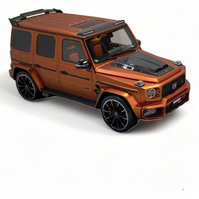 MotorHelix 1:18 Mercedes-Benz Brabus G800 G-Class 2019 Bronze Resin Model - detailed collector display model