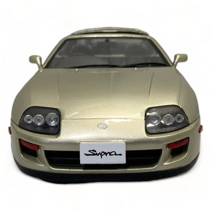 SOLIDO Toyota Supra MK 4 Targa Roof 1998 1:18 Diecast Model Car Quicksilver - fine detailed model replica