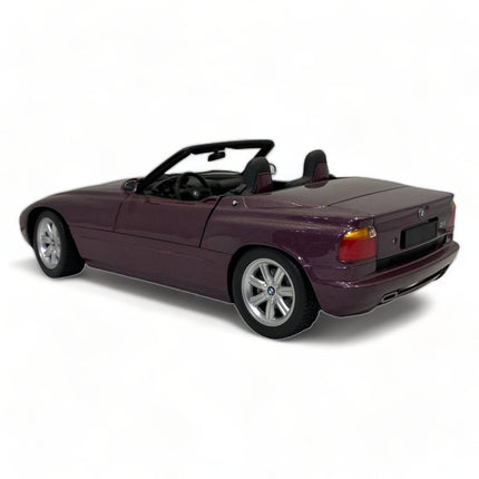 Minichamps 1/18 BMW Z1 1988 Purple Diecast Model Car - premium collector scale model