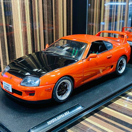 Solido 1:18 Toyota Supra MK4 Targa Roof 1999 Active Red Diecast Model Car - collector edition scale model