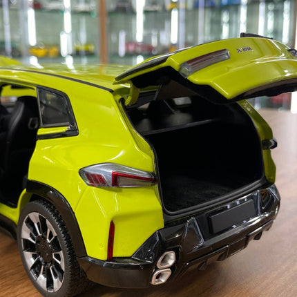 Minichamps 1/18 BMW XM 2023 Diecast Model Yellow - scale model collectible piece
