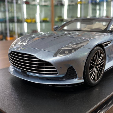 GT Spirit 1/18 Aston Martin DB12 Resin Model Blue Volante Limited Edition - scale model collectible piece