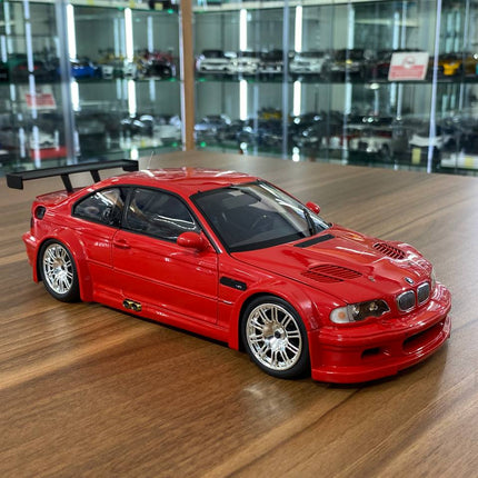 Minichamps BMW M3 GTR 2001 1:18 Red Diecast Model Car - detailed collector display model