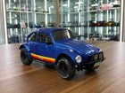 Solido Volkswagen Beetle Baja 1975 1:18 Blue Diecast Model Car - detailed collector display model