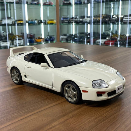 Solido Toyota Supra MK4 1:18 Pearl Diecast Model Car - showroom-quality model replica