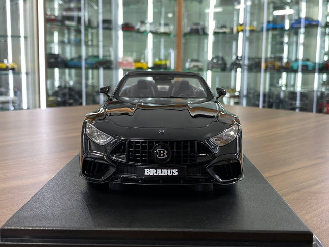 GT Spirit 1/18 BRABUS 750 Bodo Buschman Edition Resin Model Black - studio product photo of the scale model