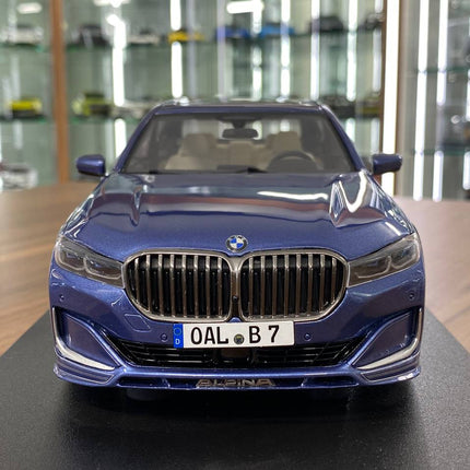 GT Spirit 1:18 BMW Alpina B7 Saloon Blue Resin Model - collector display piece