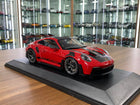 Minichamps Porsche 911 GT3 RS 2023 Weissach Paket 1:18 Diecast Red - detailed collector display model