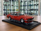 Solido 1/18 BMW 635 CSI (E24) 1984 Diecast Model Car Red - detailed collector display model