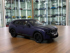 Minichamps 1:18 BMW XM KITH Diecast Model Car Frozen Techno Violet - detailed collector display model