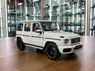 Minichamps 1/18 Mercedes-Benz AMG G-63 2018 White Diecast Model - detailed collector display model