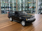 Bburago Land Rover Range Rover Sport 1/18 Diecast Model Car Black - detailed collector display model