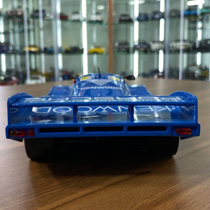 Solido Porsche 956LH-24H 1983 1/18 Diecast Model Car Blue - scale model for display