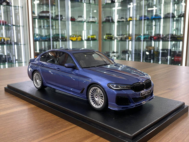 GT Spirit 1:18 BMW Alpina B5 Saloon Resin Model Blue Black - detailed collector display model