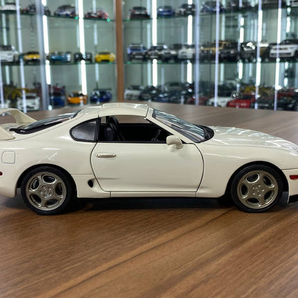 Solido Toyota Supra MK4 1:18 Pearl Diecast Model Car - collectible scale model car