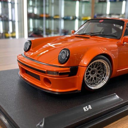 1/18 Diecast Solido Porsche KS-R 2022 Orange - collector edition scale model