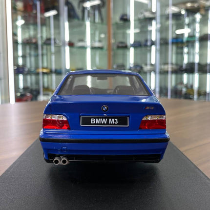 Solido 1/18 Diecast BMW M3 E36 Coupe 1990 Blue - premium collector scale model