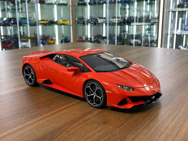 AutoArt Lamborghini Huracán EVO Arancio Xanto 1:18 Diecast Model Car - detailed collector display model