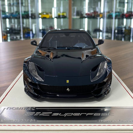 Davis and Giovanni Ferrari 812 Superfast 1:18 Resin Model Chameleon Limited - studio product photo of the scale model