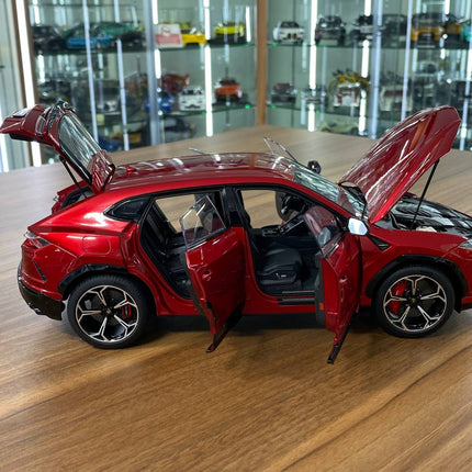 AutoArt Lamborghini Urus Red 1:18 Diecast Model Car - detailed die-cast style model
