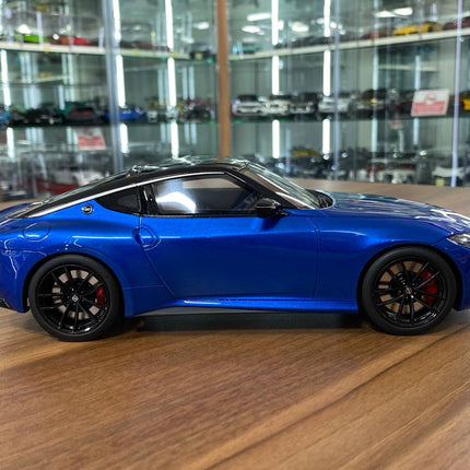 GT Spirit 1:18 Nissan Fairlady Z Prototype Resin Model Blue - collectible scale model car