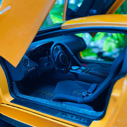 AutoArt Lamborghini Murcielago LP670-4 SV Orange 1:18 Diecast Model Car - premium collector scale model
