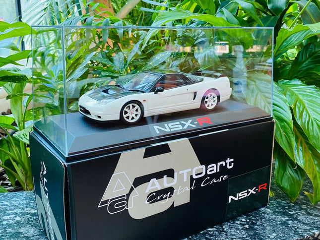 AutoArt Honda NSX-R NA2 Elegant White 1:18 Diecast Model Car - detailed collector display model