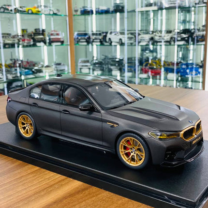 GT Spirit 1/18 BMW M5 CS Resin Model Car Black Limited Edition - detailed collector display model
