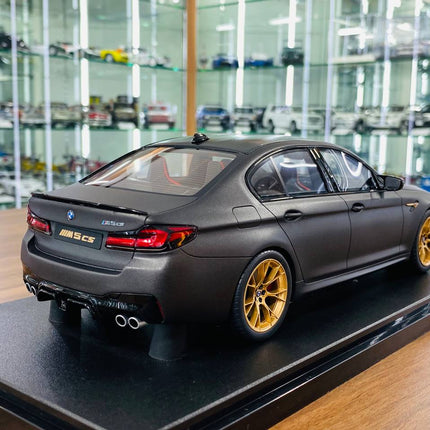 GT Spirit 1/18 BMW M5 CS Resin Model Car Black Limited Edition - fine detailed model replica