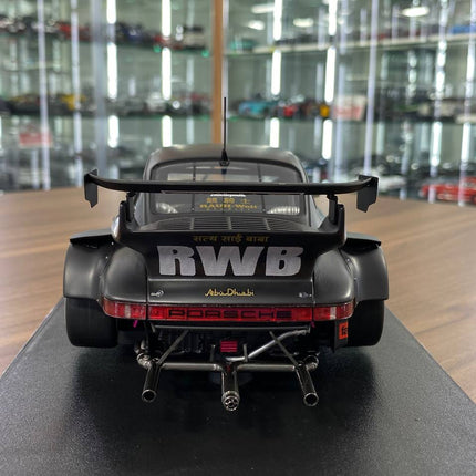 GT Spirit Porsche RWB 911 (964) Stella Artois 1:18 Resin Matt Black Limited - fine detailed model replica